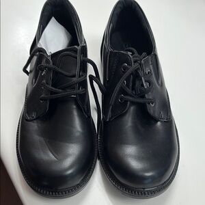 French Toast Black Oxford Shoes Polished